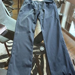 Theory navy chino stretch trousers
